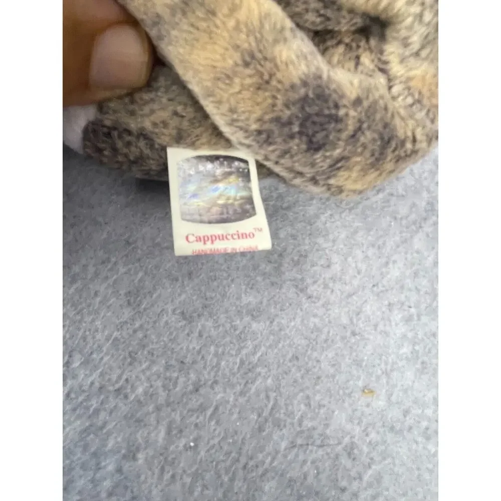VTG‎ Beanie Babies Cappucino Bean Bag Plush Cat 6